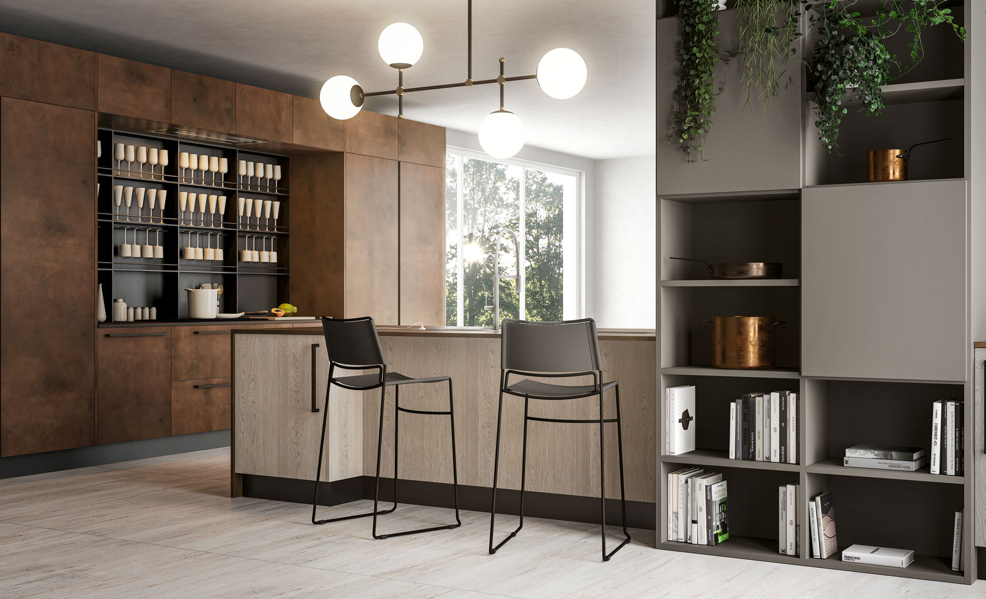Modern modular furniture interior design by OM Modular Furniture Surat